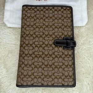 Coach signature planner cover